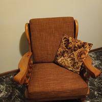 POLTRONA IN LEGNO MASSELLO,CLASSICA,RUSTICA