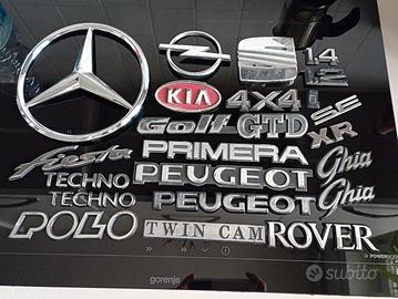 targhette stemmi fregi varie auto 