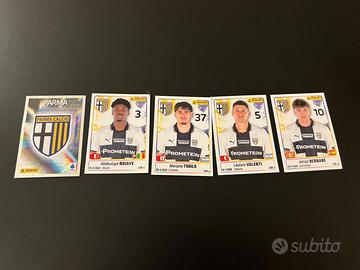 Collezione di figurine Panini del Parma (2025-26)