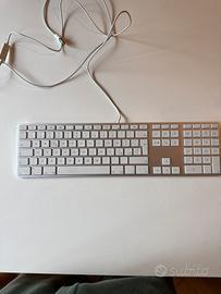 Tastiera Apple USB in Alluminio