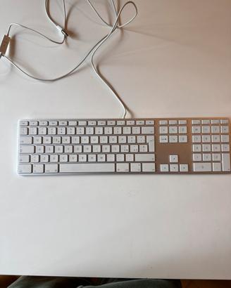 Tastiera Apple USB in Alluminio