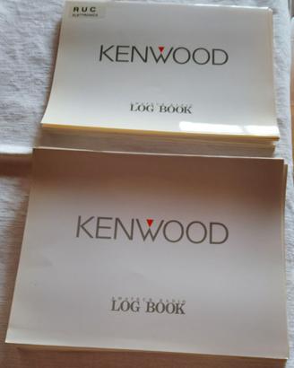 LOG BOOK KENWOOD