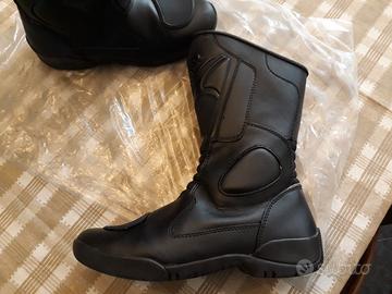 STIVALE DA MOTO IN PELLE TOURING