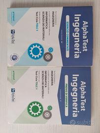 Due libri Alpha Test Ingegneria come nuovi