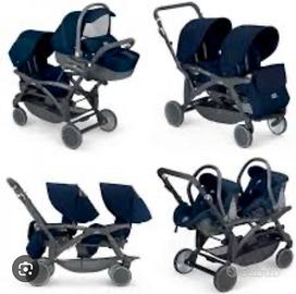 passeggino gemellare 