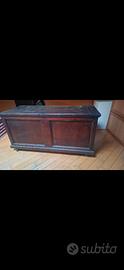 cassapanca antica fine ’800 / inizio ’900 in legno