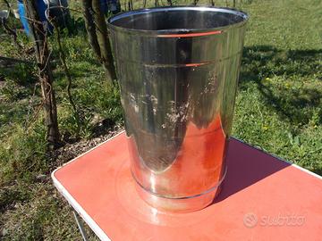 Raccordo inox tubo diametro 30 cm