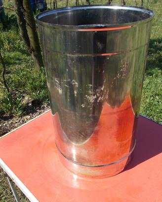 Raccordo inox tubo diametro 30 cm