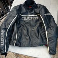 giubbotto da moto in pelle ducati Dainese vintage 