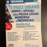 Libro concorso IL VIGILE URBANO Ed. Simone