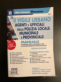 Libro concorso IL VIGILE URBANO Ed. Simone