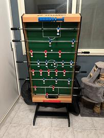 Calcio balilla, biliardino salvaspazio