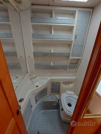 Bagno piatto doccia WC completo X Roulotte Camper