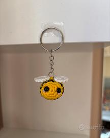 Portachiavi ape uncinetto