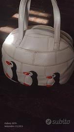 Borsa Eschimese Pinguini Igloo stile Braccialini
