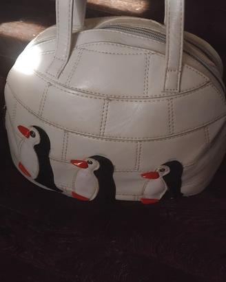 Borsa Eschimese Pinguini Igloo stile Braccialini