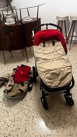 Passeggino completo di copertina, ombrello Bugaboo