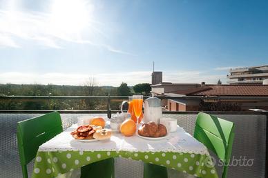 Centrale Metro A, Vista su Parco della Caffarella