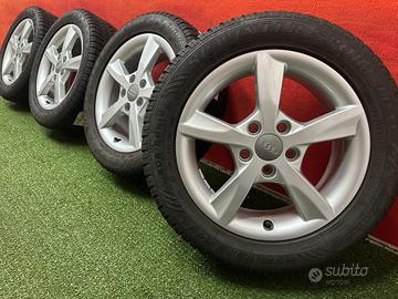 Cerchi Audi A3 Vw Golf Toura Caddy Gomme 205 55 16