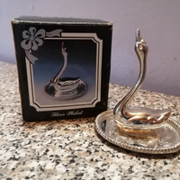 Porta anelli in silver plated
