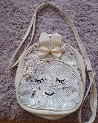 zainetto con paillettes