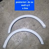 parafanghini Audi q2 sline posteriore 