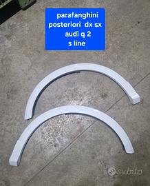 parafanghini Audi q2 sline posteriore 
