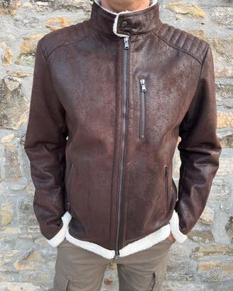 Giacca montone sintetico tg. XXL