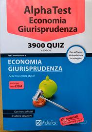Alpha Test Economia e Giurisprudenza