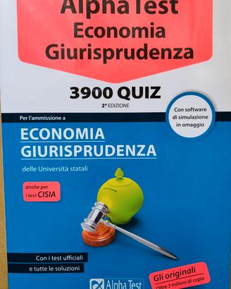 Alpha Test Economia e Giurisprudenza