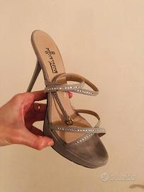 Sandalo con tacco da cerimonia