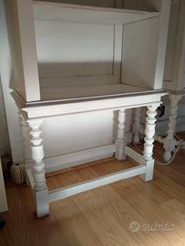 scaffale libreria shabby vintage