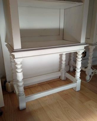 scaffale libreria shabby vintage