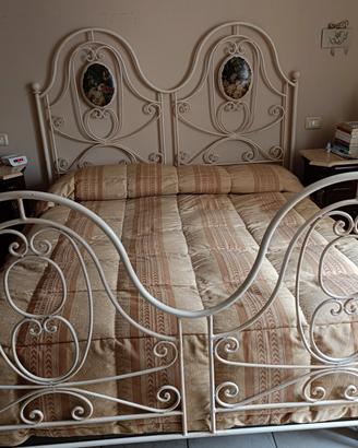 letto in ferro battuto 