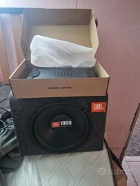 Amplificatore jbl 4 canali E Subwoofer 1000w jbl