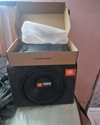 Amplificatore jbl 4 canali E Subwoofer 1000w jbl