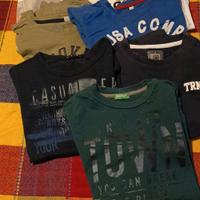 Maglie bambino manica lunga anni 7/8