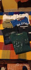 Maglie bambino manica lunga anni 7/8