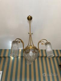 Lampadario stile liberty