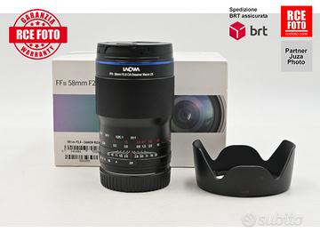 LAOWA 58 F2.8 CA-Dreamer macro 2x RF (Canon)