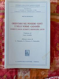 Libro orientarsi nel pensiero e nelle norme Romano