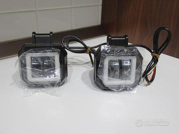 coppia faretti rettangolari a led per moto, 40W