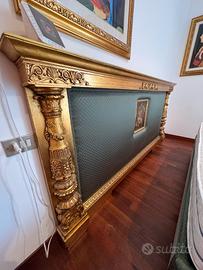 testiera letto antiquariato con pala