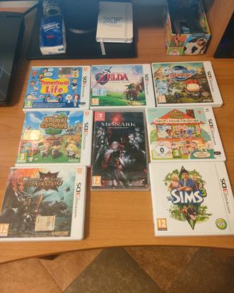 Lotto giochi 3ds/switch - leggere la descrizione 