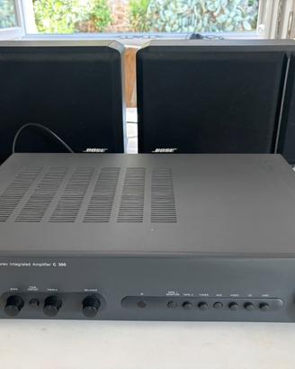 Amplificatore Nad C300 e Diffusori Bose 305coppia