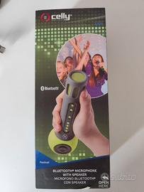Celly Festival Microfono Bluetooth con Speaker