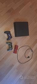 PS4 SLIM 512GB + 2 CONTROLLER + 3 GIOCHI 