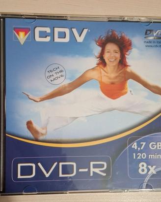 DVD-R CDV con custodia
