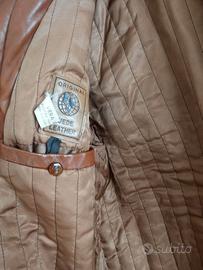 Giacca Montgomery in vera pelle