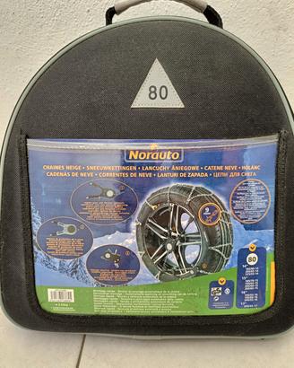 Catene da neve Norauto nuove mis. 80